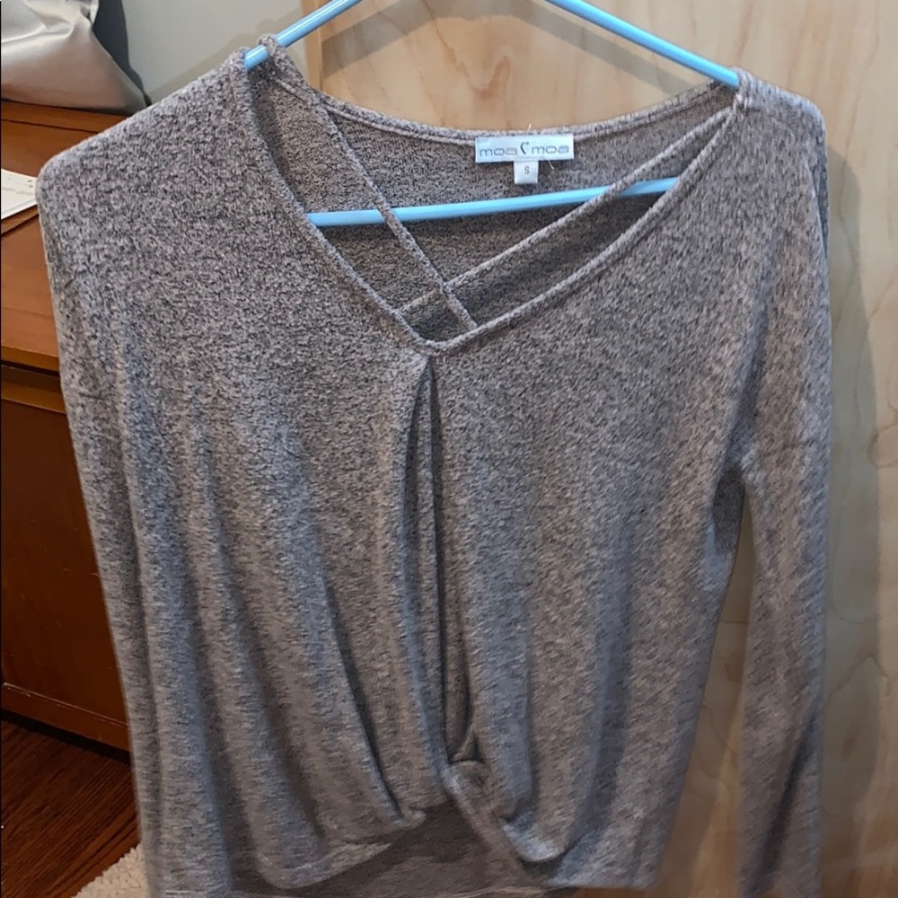 Light Purple/Grey Sweater